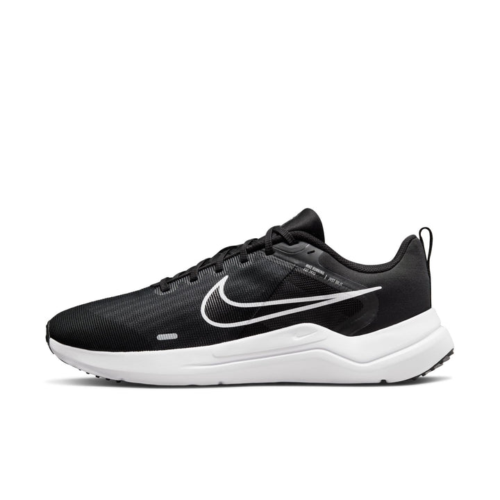 Nike Herren Downshifter 12Sneaker 40.5 EU Black White Dk Smoke Grey Pure, 40.5 EU Black White Dk Smo