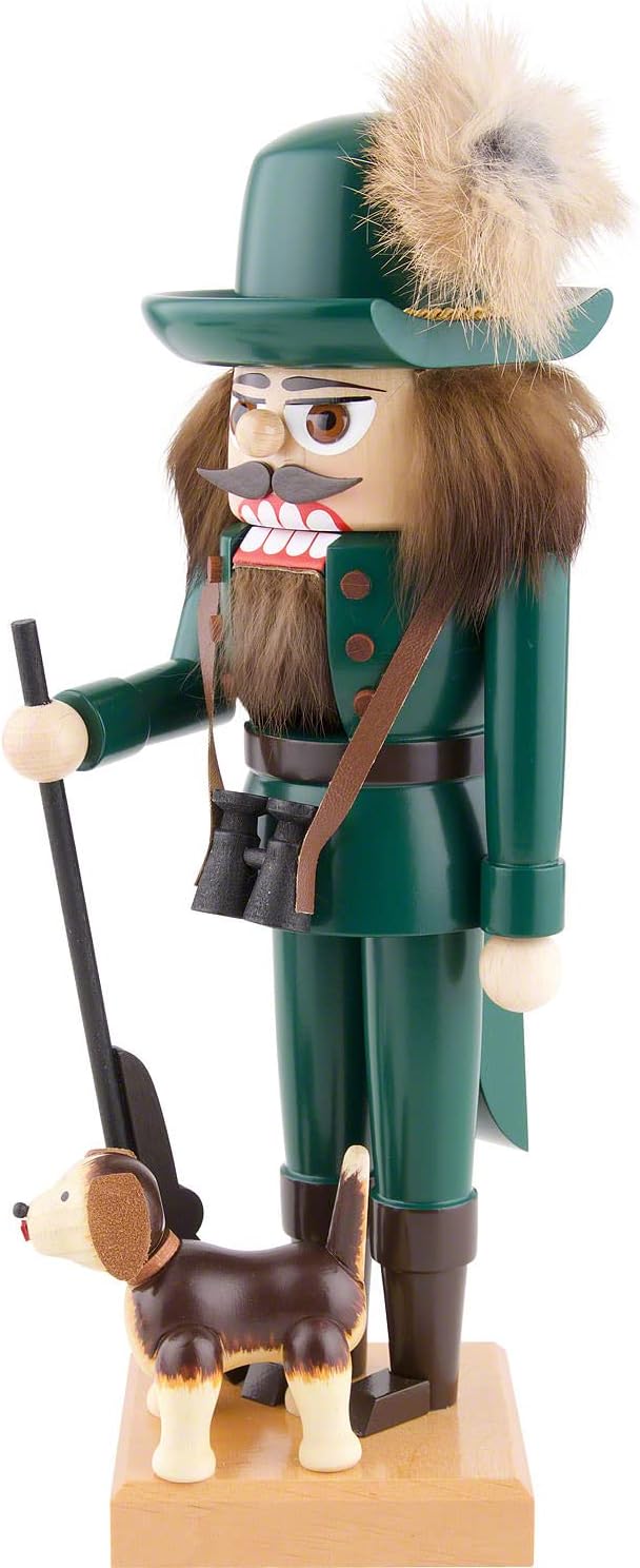 KWO 19355 Nussknacker Jäger Höhe ca. 25 cm