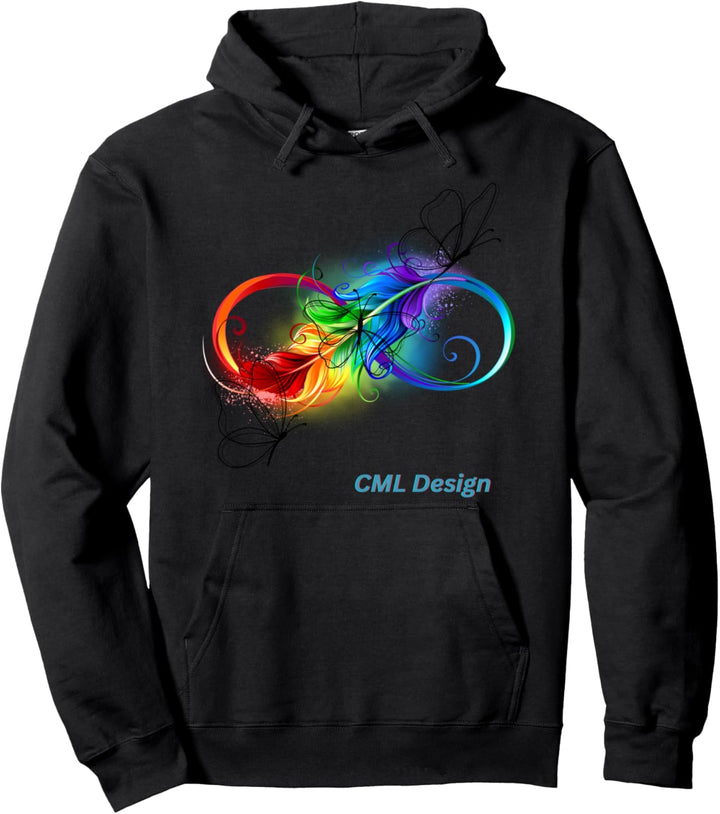 Unendlichkeitszeichen Pullover Hoodie