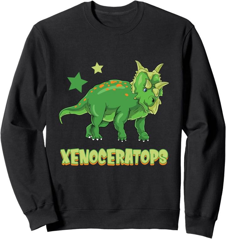 Xenoceratops Dinosaurier Saurier Sammlung Jungen Dino Sweatshirt