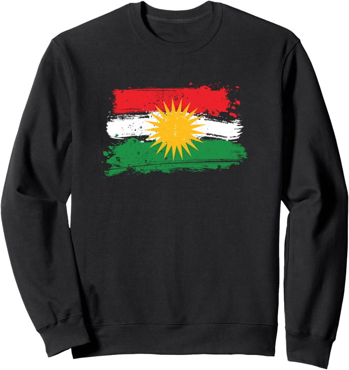 Kurdische Flagge Design Kurdistan Kurde Sweatshirt