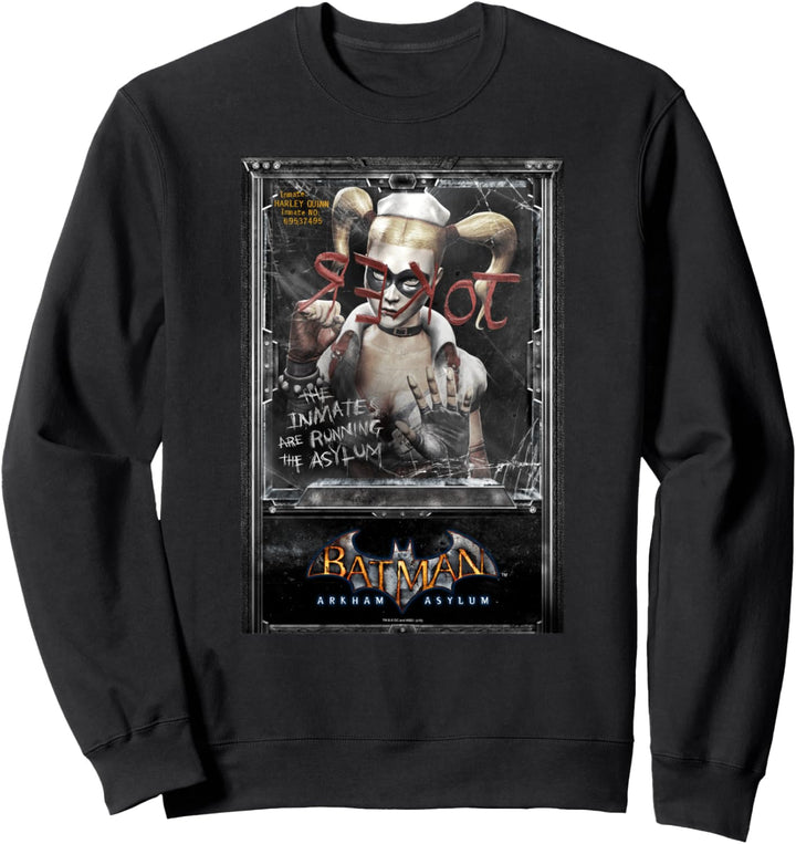 Batman: Arkham Asylum Harley Quinn Sweatshirt