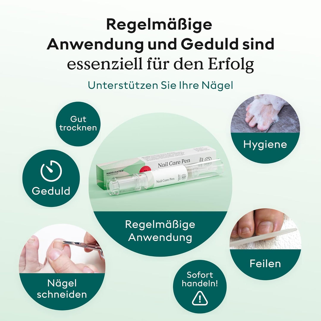 HealthRoutine® Nail Care Pen 2er Set – DAS ORIGINAL aus Österreich für gepflegte Fingernägel & Fussn