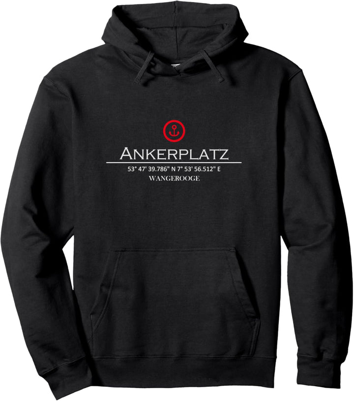 Ankerplatz Wangerooge by muschelschubser Klamotten Pullover Hoodie