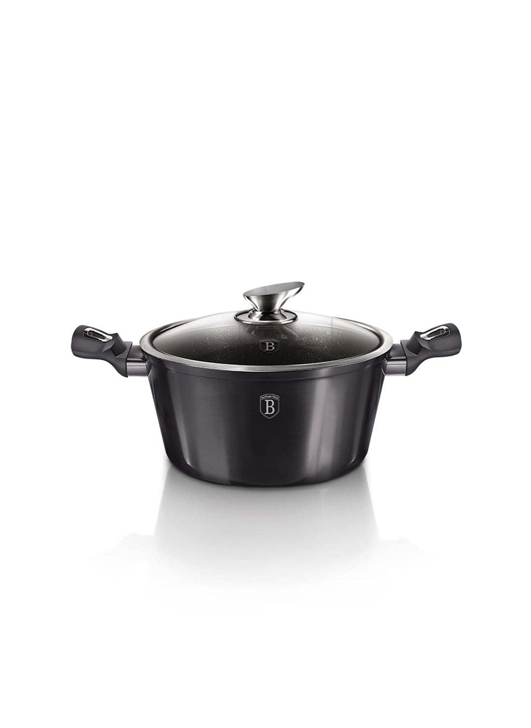 Berlinger Haus - BH/6893 - Savepan mit Deckung, 24 cm, Metallic Line Carbon Pro Edition