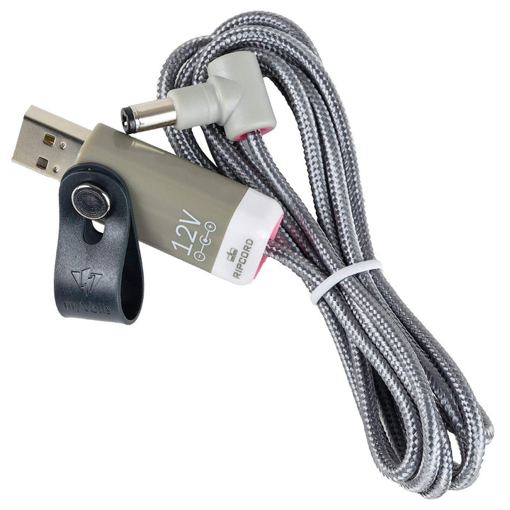 myVolts Ripcord-USB-Ladekabel mit 12V DC Ausgangsstecker kompatibel mit Sonicware SmplTrek Sampler