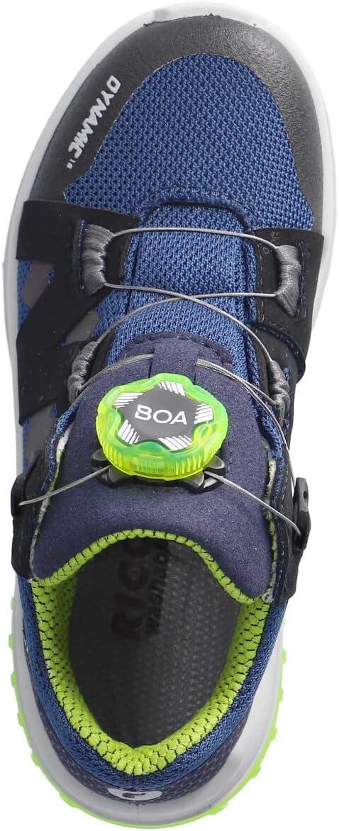 RICOSTA Jungen Stiefel Runner,Kinder Boots,lose Einlage,RicostaTEX,BOA 31 EU Jeans, 31 EU Jeans