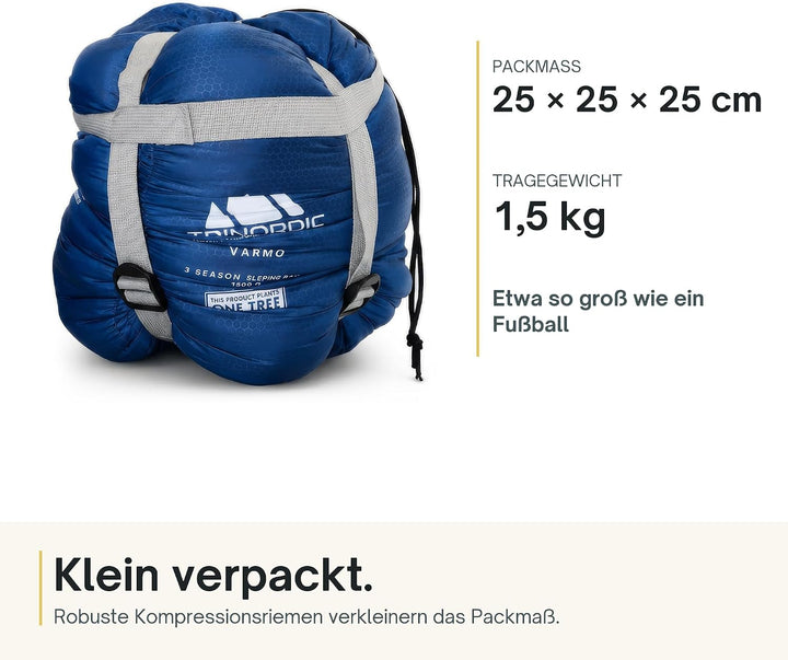 Trinordic 3-Jahreszeiten Deckenschlafsack – für Erwachsene