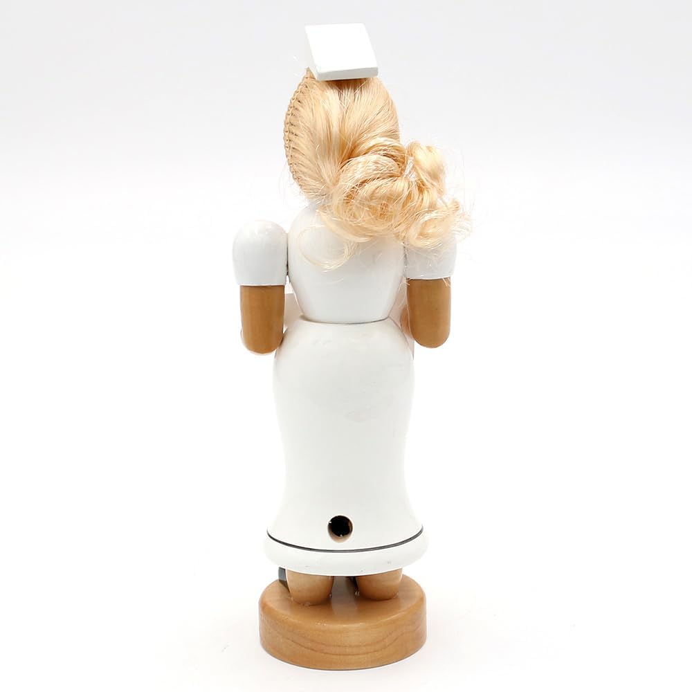 Dekohelden24 Räucherfrau als Apothekerin, ca. 19 cm, Apothekerin