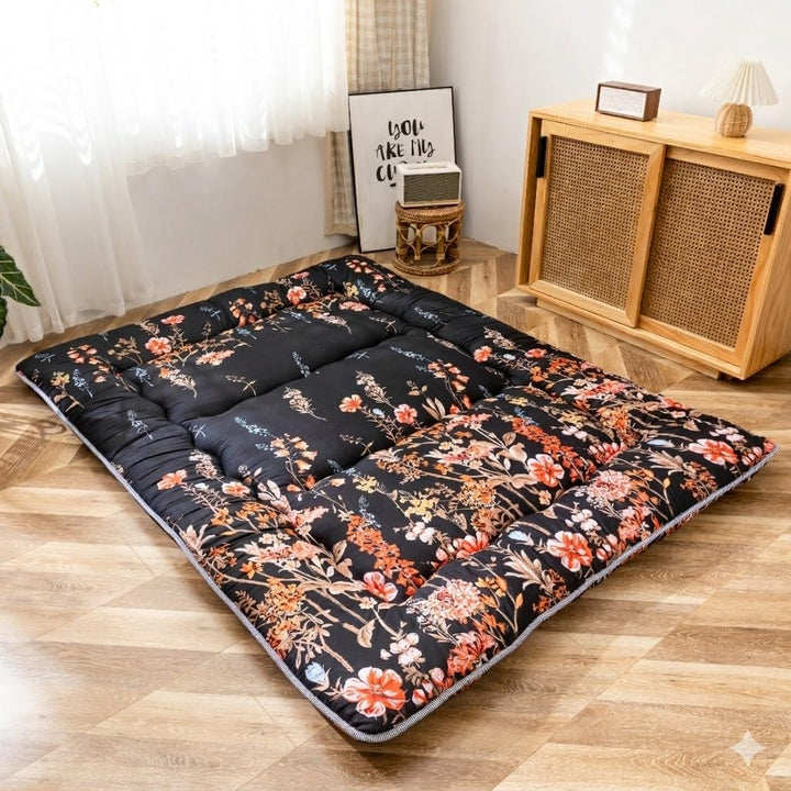 MAXYOYO Japanische Futon Matratze, Gestepptes Tatami Matte Futonmatratze, Klappmatratze für Boden- u
