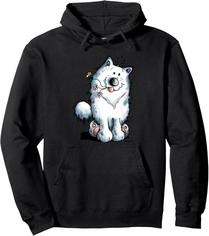 Süsser Samojede Hund Samojeden Geschenk für Hundefreunde Pullover Hoodie