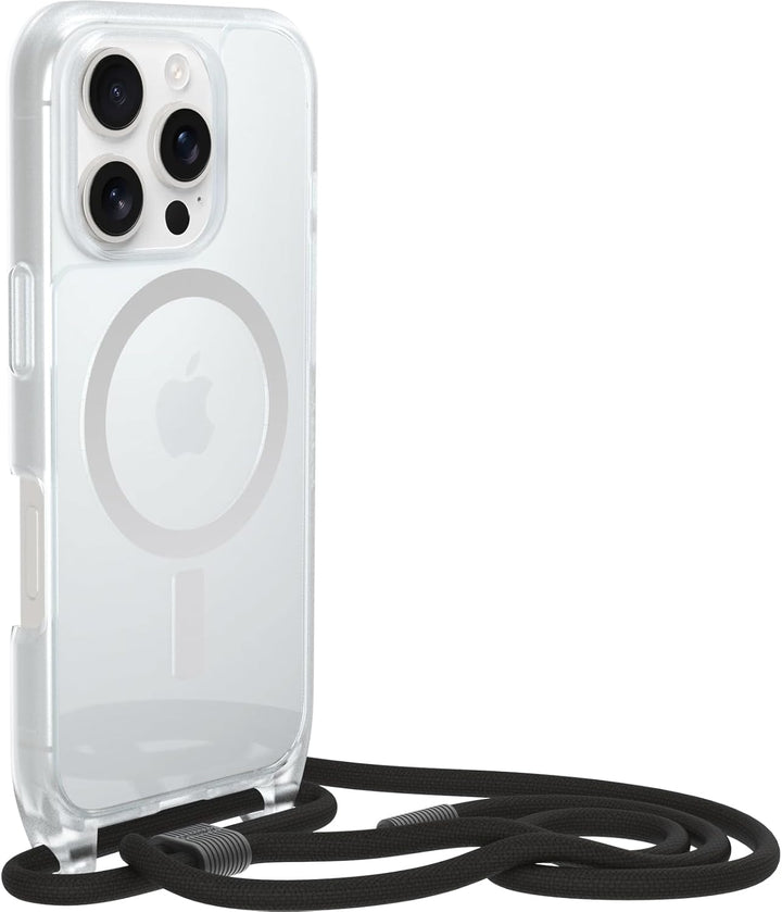 OtterBox React Necklace Hülle mit MagSafe für iPhone 16 Pro, ultraschlanke, schützende Hülle mit Ver