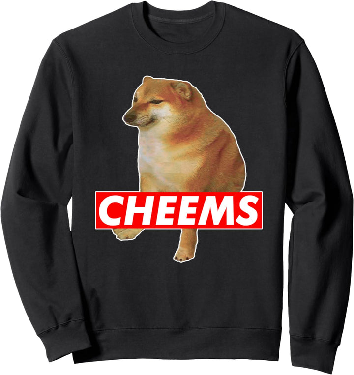 Cheems Ironic Doge Meme Sweatshirt