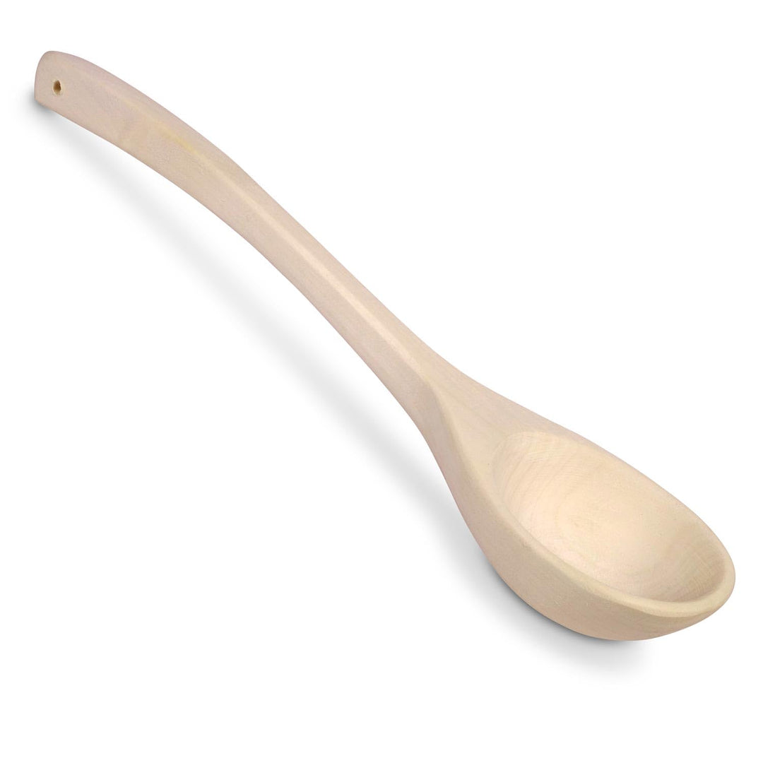 Sauna-Kelle 41 cm - Finnische Birke - Natur unbehandelt - Langlebiger Stiel - 100 ml Füllmenge für S