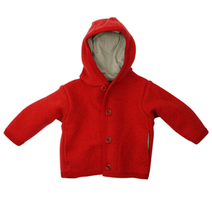 Disana Mantel Jungen, Jacke, rot, 323-03 62-68 Rot, 62-68 Rot