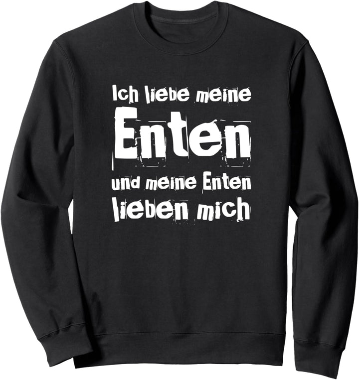 Ente Stockente Enten Laufenten Sweatshirt