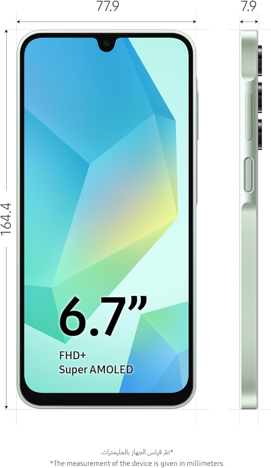 SAMSUNG Galaxy A16 4GB+128GB [Internationale Version] (Light Green), Light Green