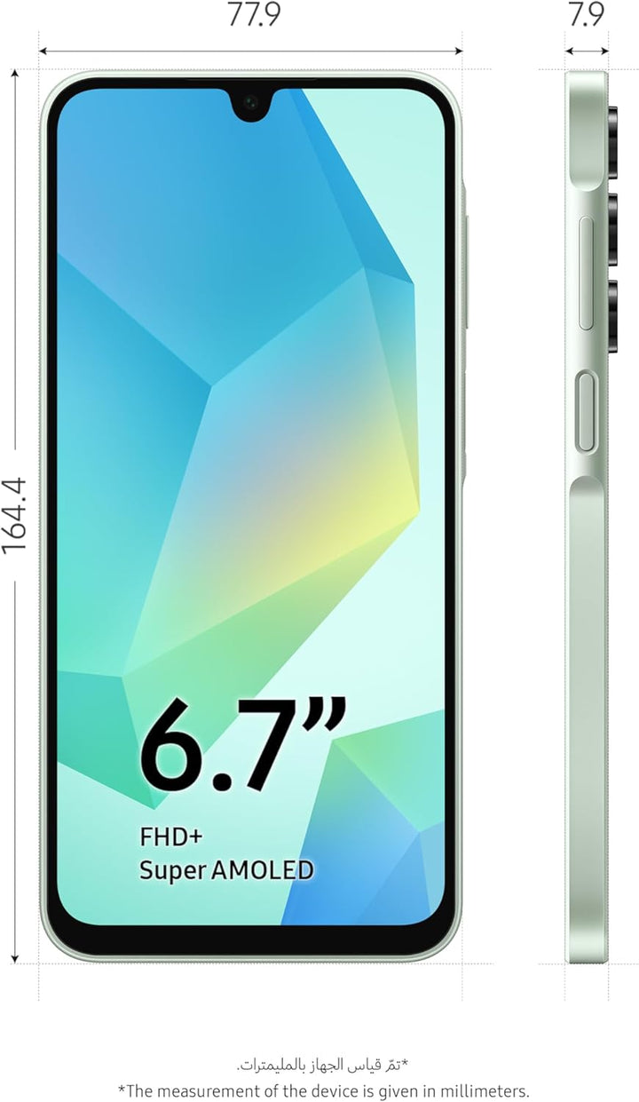 SAMSUNG Galaxy A16 4GB+128GB [Internationale Version] (Light Green), Light Green