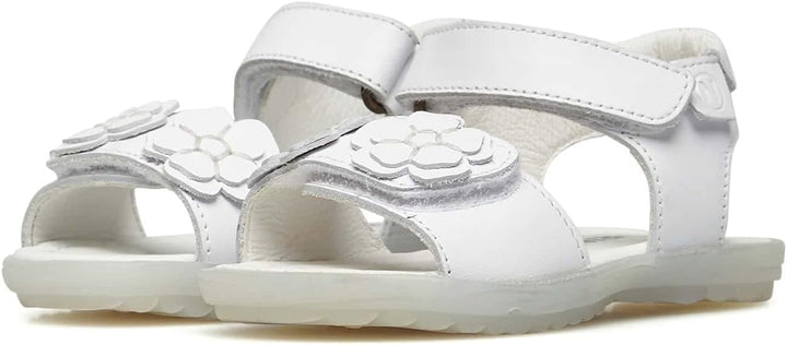 Naturino Mädchen Begonia Sandale 22 EU Weiss, 22 EU Weiß