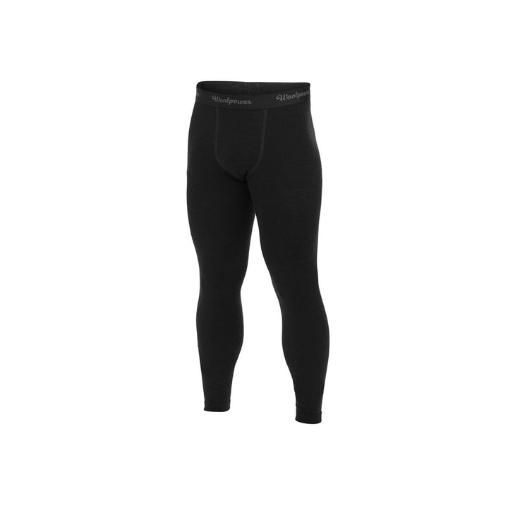 Woolpower Lite Long Johns Pant Men - Merino Funktionsunterwäsche XL Schwarz, XL Schwarz