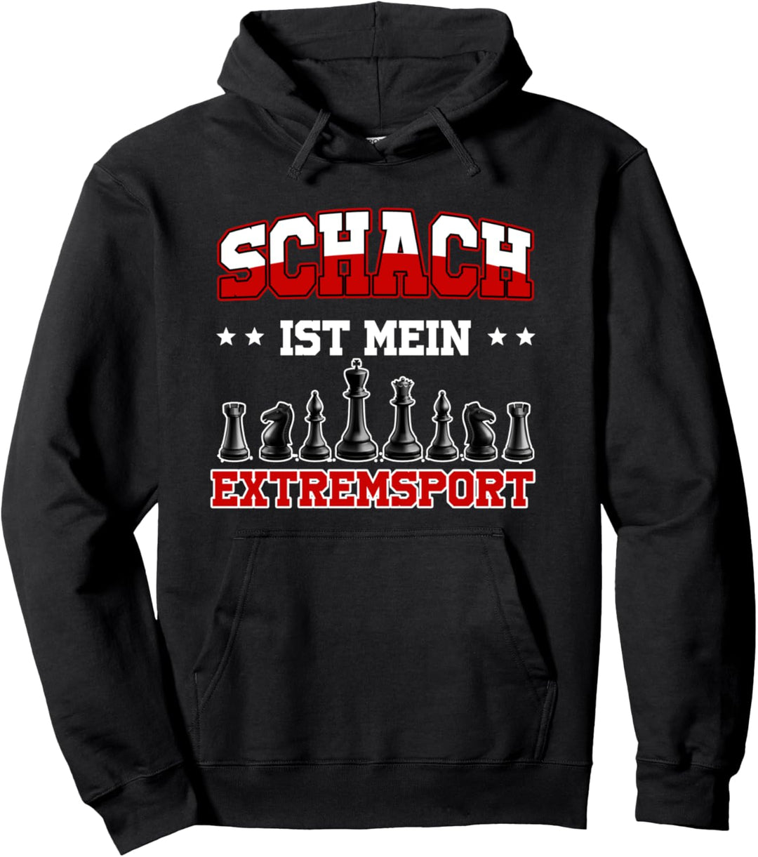 Schach Ist Mein Extremsport Schachbrett Taktik Schachspieler Pullover Hoodie