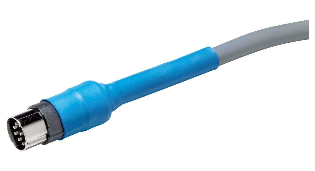 HellermannTyton HIS-3 Wärmeschrumpfschlauch Blau, Ø 3.2mm, Länge 10m