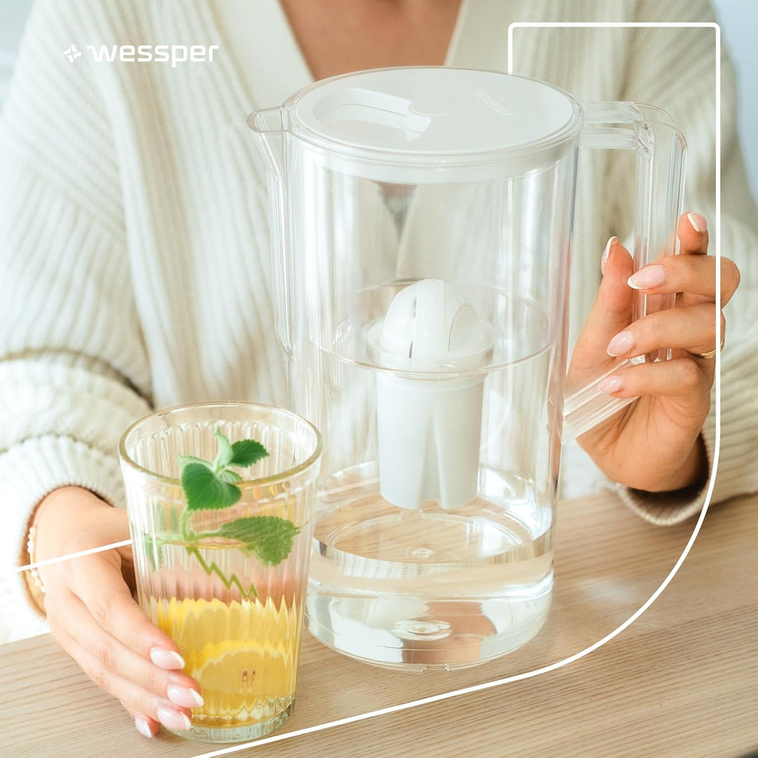 Wessper AquaClassic Filterkartuschen kompatibel mit Brita Classic, Dafi Classic – 10er Pack 10er-Pac