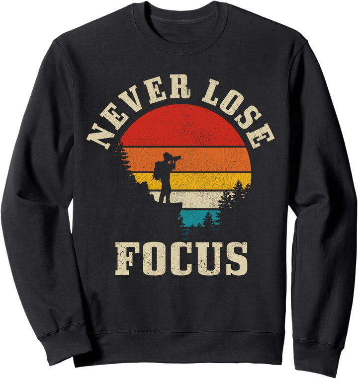 Fotograf Geschenk Vintage Kamera Fotografie Sweatshirt