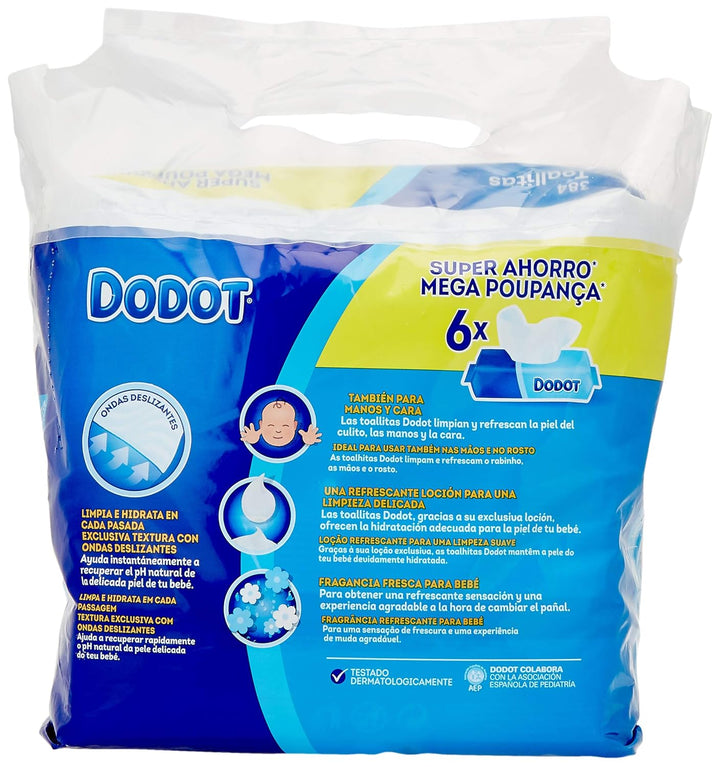 Dodot Toall Etapas 384U Rec 6Xpk
