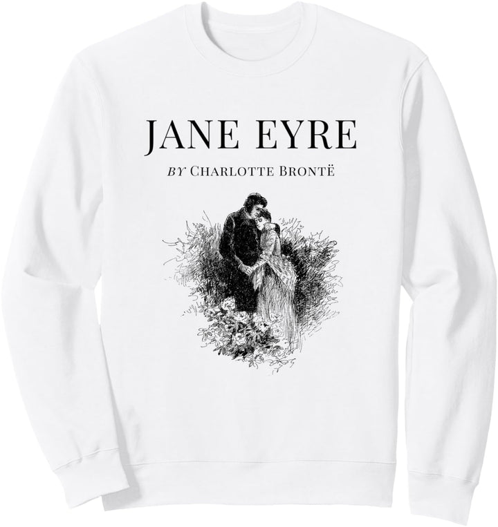 Jane Eyre Charlotte Bronte Titelseite Sweatshirt