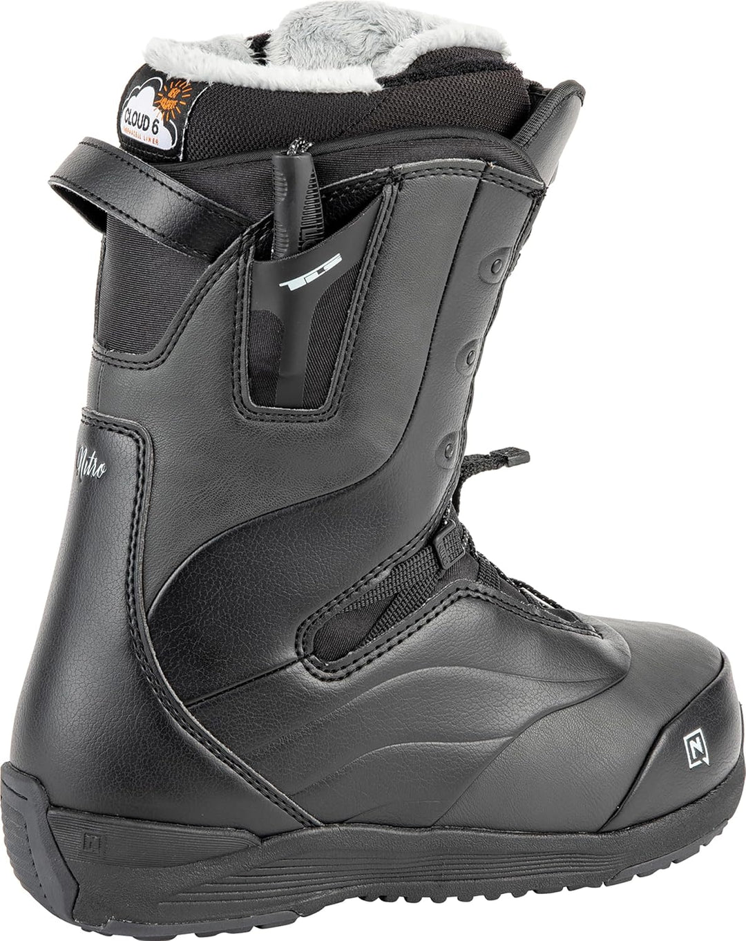 Crown TLS Leichter Snowboardboot MP 24,5 // EU 38 // US 7 Schwarz, MP 24,5 // EU 38 // US 7 Schwarz