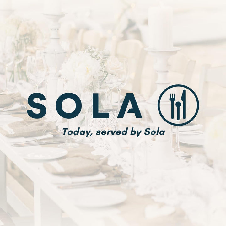 Sola Luxor Besteck Set - 8 Personen Essbesteck - 70 Teilig, 18/10 Rostfreiem Stahl - Robustes & Eleg