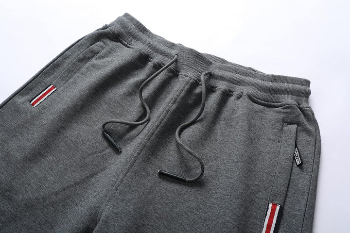 Tansozer Sport Shorts Herren Mit Reissverschluss, Schwarz 01 3XL