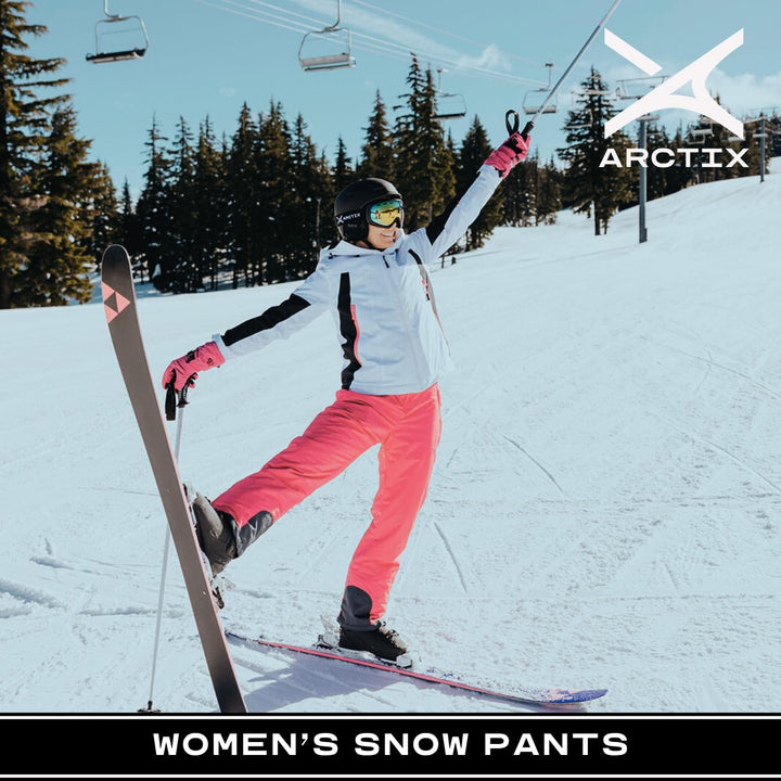 Arctix Isolierte Schneehose für Damen XS Schwarz, XS Schwarz