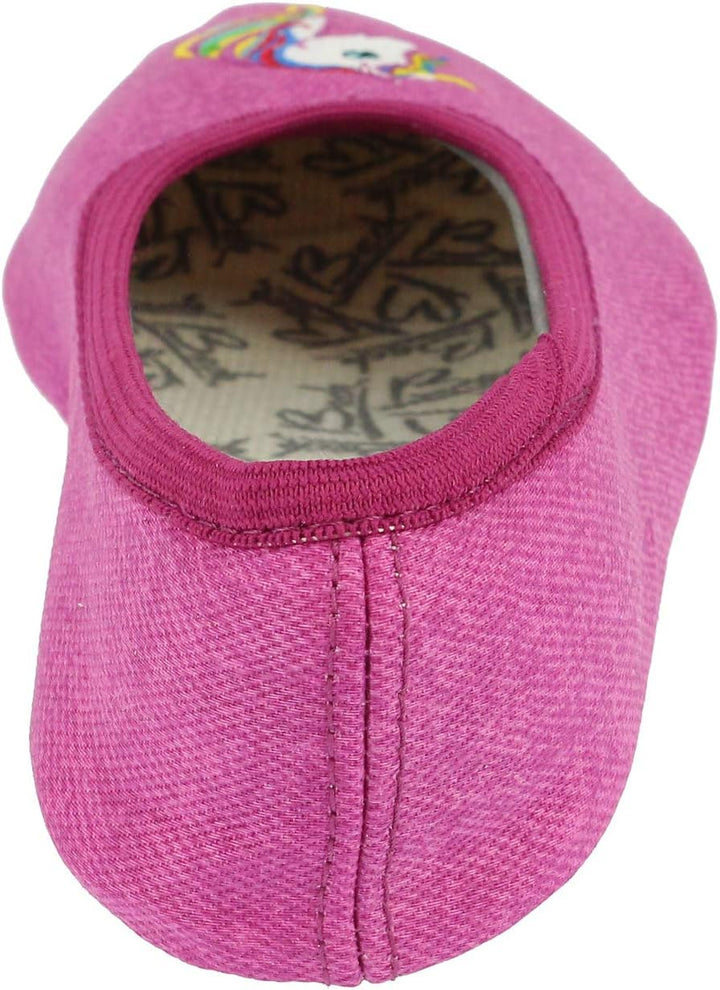 Beck Mädchen Einhorn Gymnastikschuhe, Pink, 30 EU (Packung mit 2)