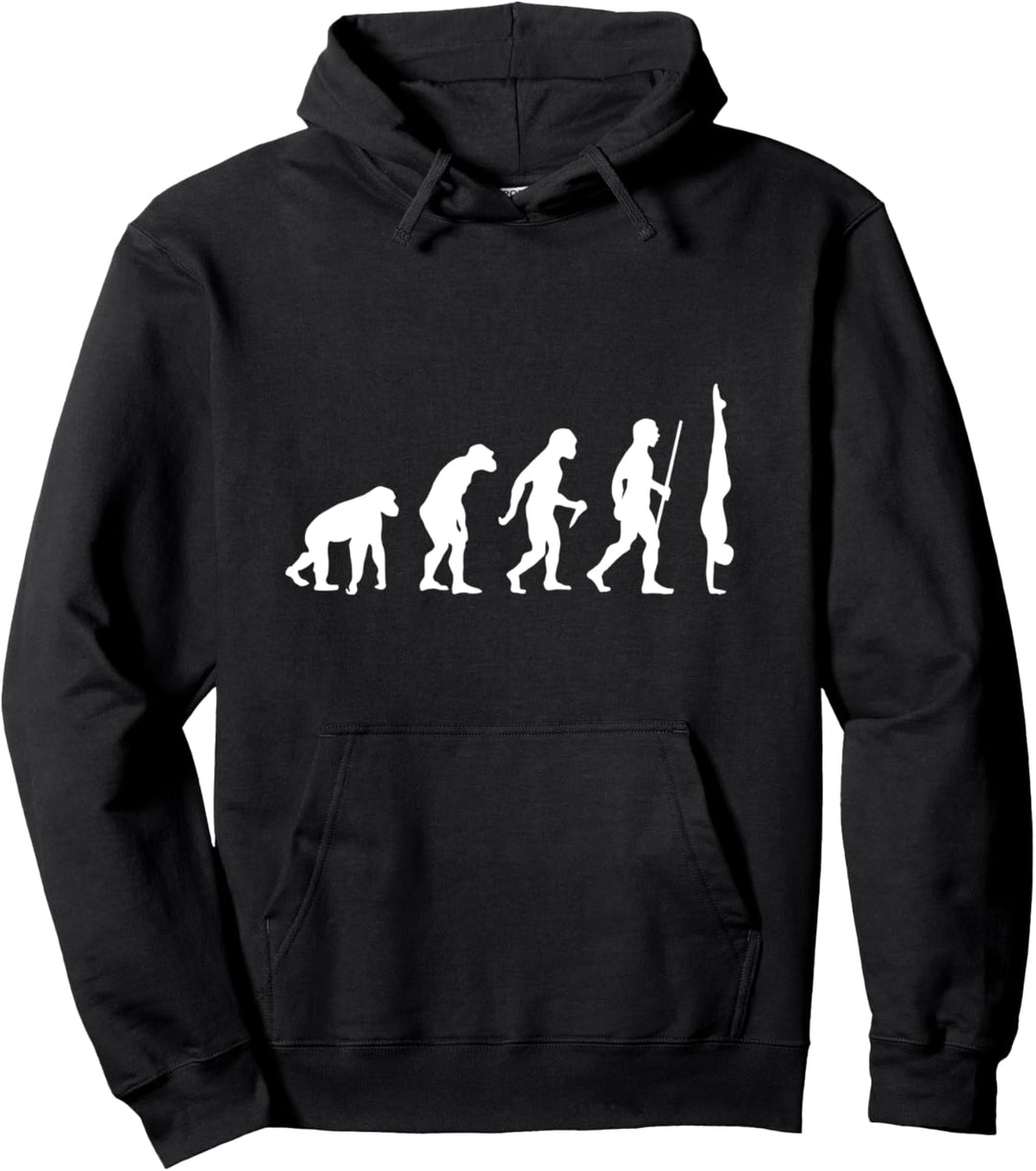 Evolution Handstand - Gymnastik Calisthenic Akrobatik Pullover Hoodie