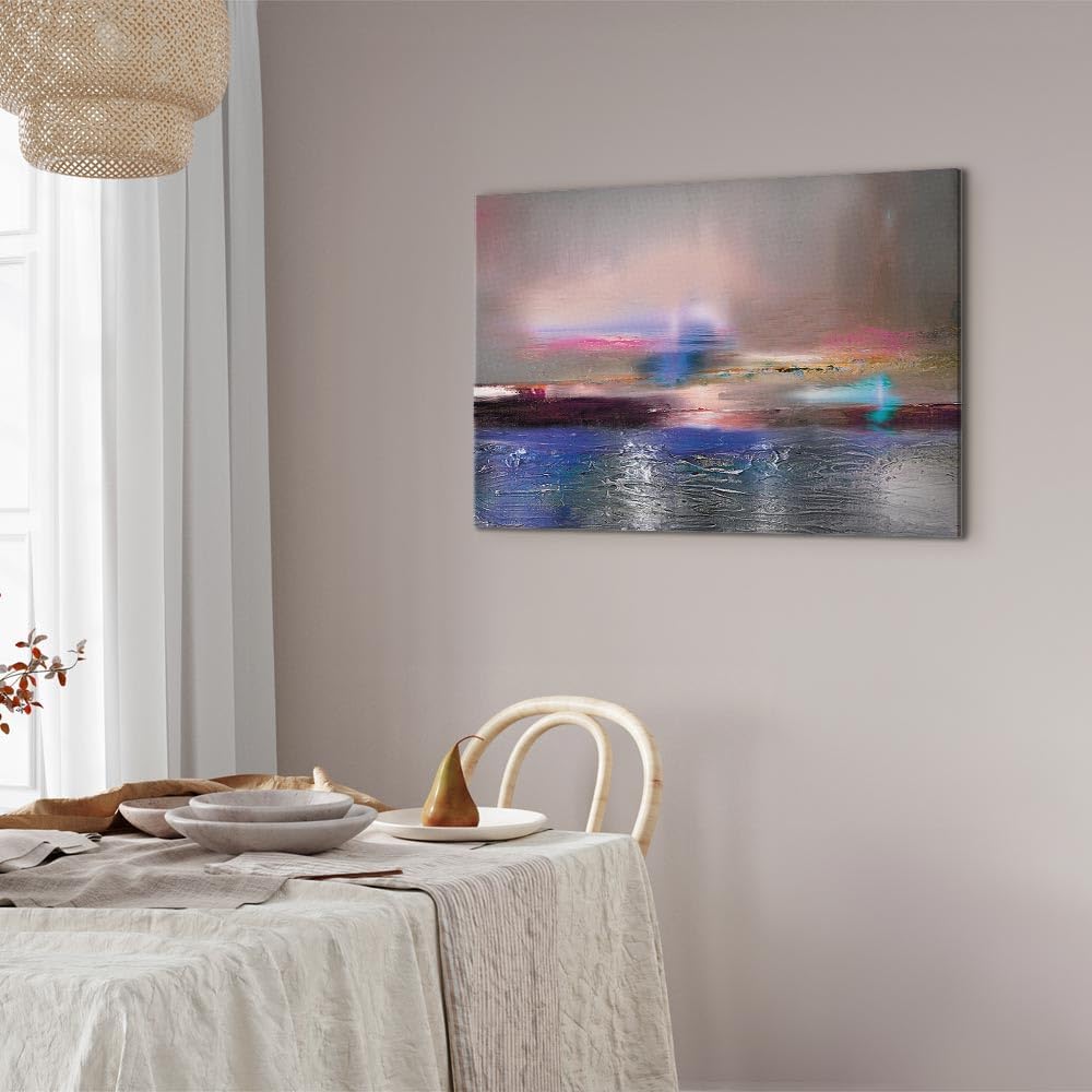 murando Akustikbild Abstrakt 120x80 cm Bilder Akustikschaum Hochleistungsschallabsorber Schallschutz