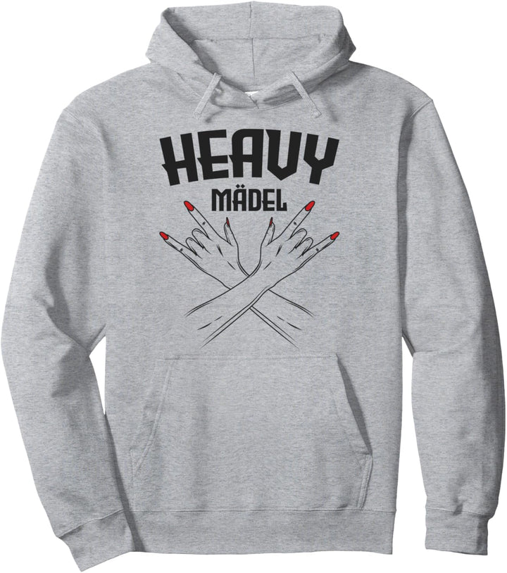Heavy Mädel Heavy Metal Frauen Pullover Hoodie