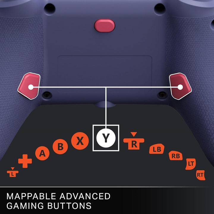 PowerA Advantage Plus Wired Controller for Xbox Series X|S - Night Blossom