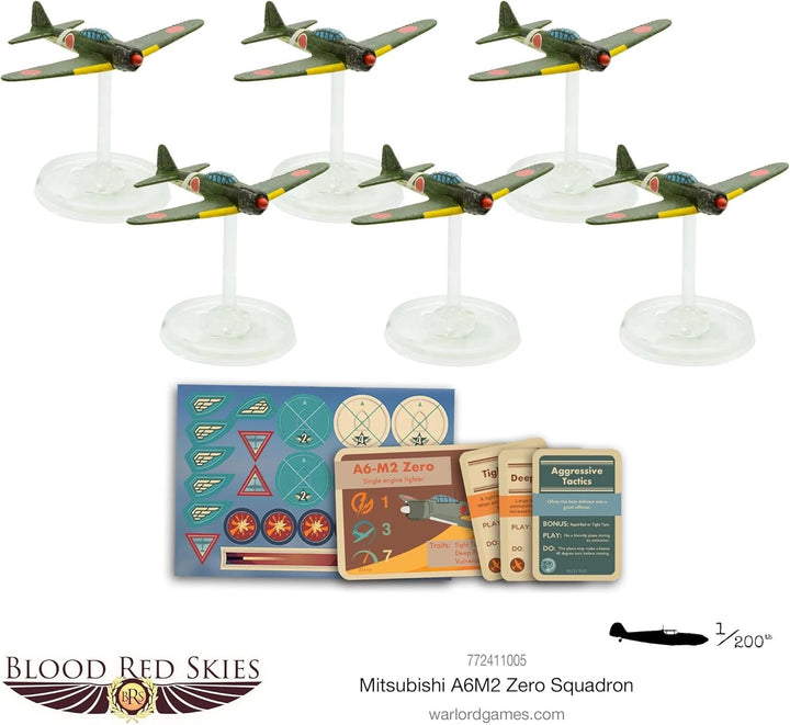 Warlord Games, Blood Red Skies A6M2 Zero Squadron