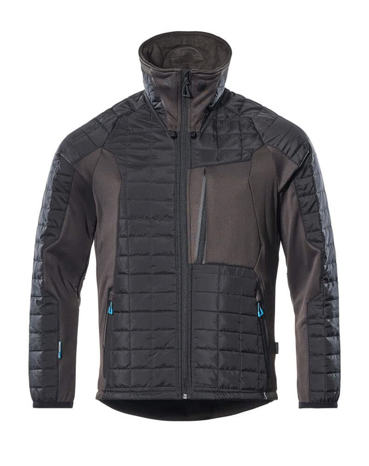 Thermojacke mit CLIMascot Thermojacke Grösse L, schwarz/dunkelanthrazit, L