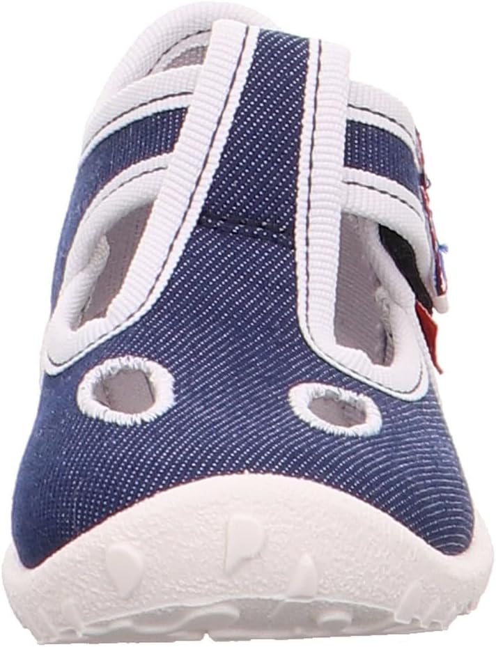 Superfit SPOTTY Hausschuhe 0-609248 Jungen 18 EU Blau, 18 EU Blau