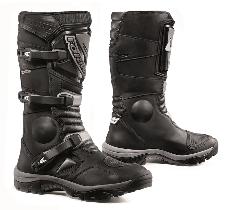 Forma Motorrad-Stiefel Adventure WP 48 EU Schwarz, 48 EU Schwarz