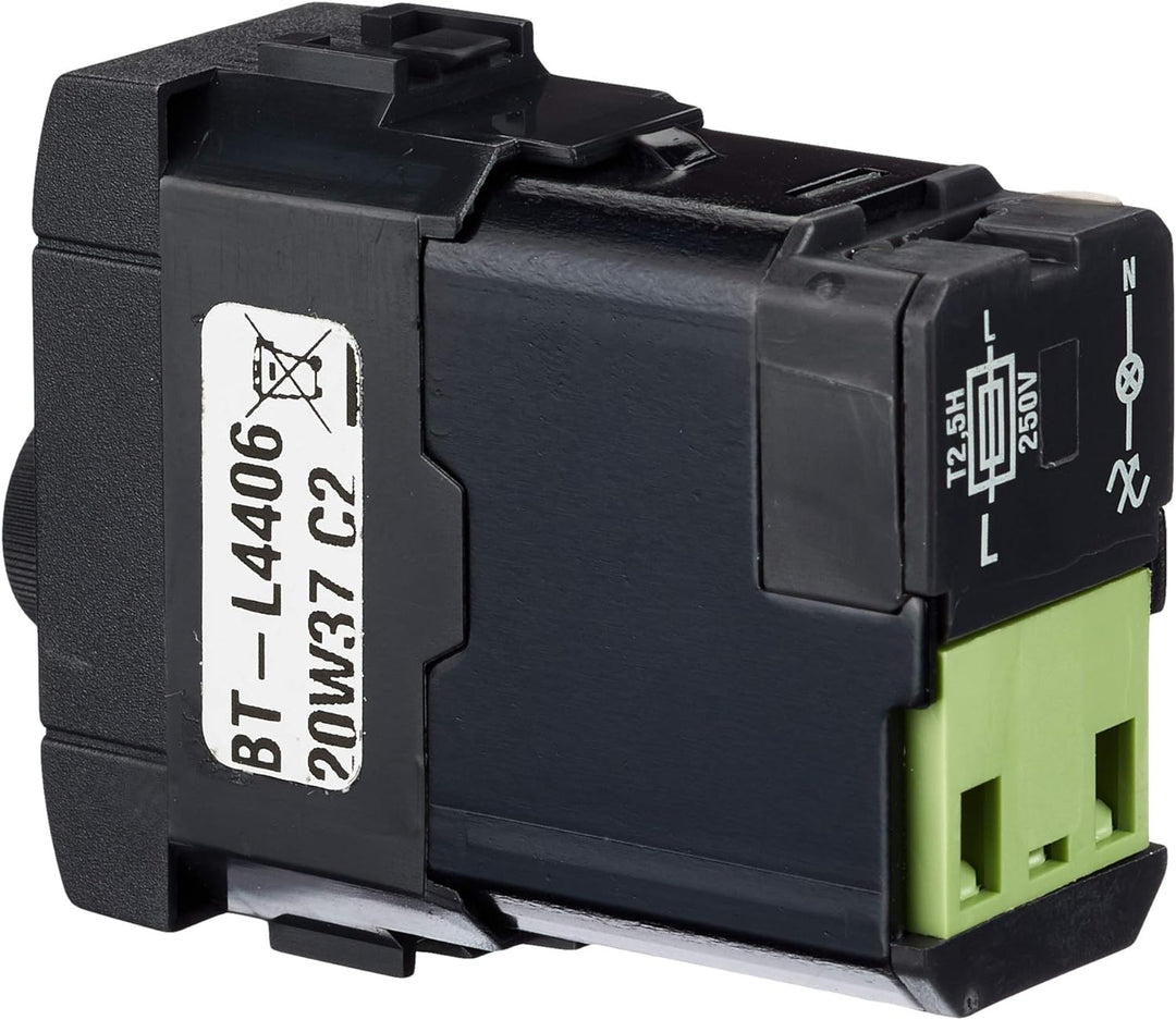 BTicino Living International L4406 Dimmer für Lasten, 500 W, 1 Modul