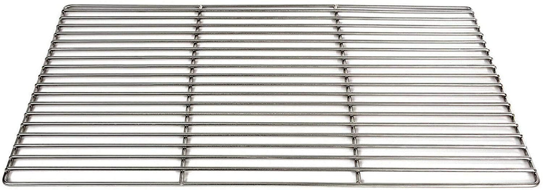 Massiver Grillrost 80 x 40 cm aus Edelstahl 6 mm rostfrei und elektropoliert