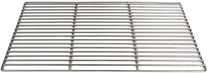 Massiver Grillrost 80 x 40 cm aus Edelstahl 6 mm rostfrei und elektropoliert