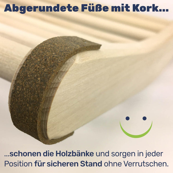 Gravidus ergonomische S-Form Sauna Rückenlehne - Ideal für entspannendes Saunaerlebnis - Sauna und I
