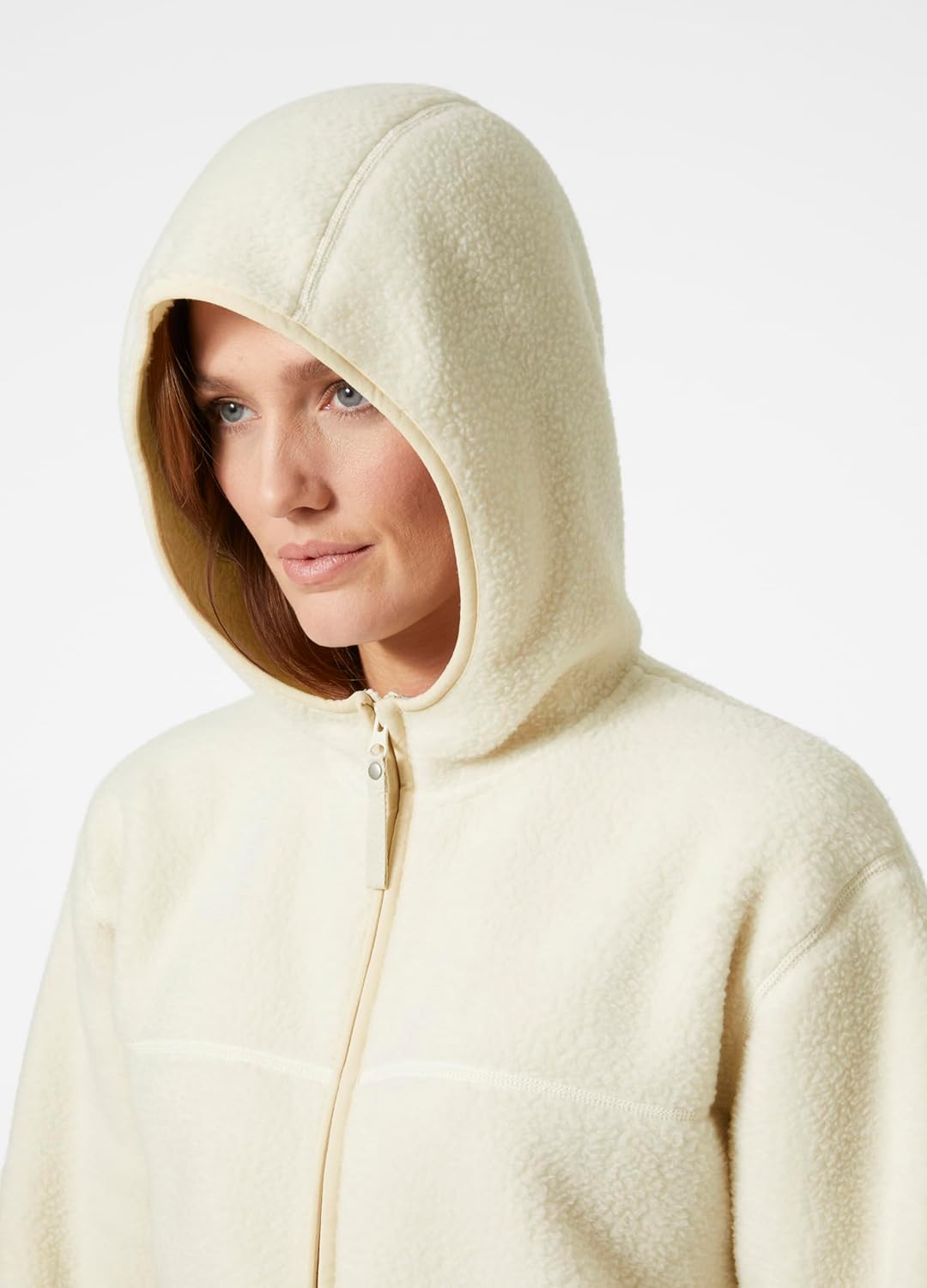Helly Hansen Damen W Maud Pile Jacket Midlayer M cremefarben, M cremefarben
