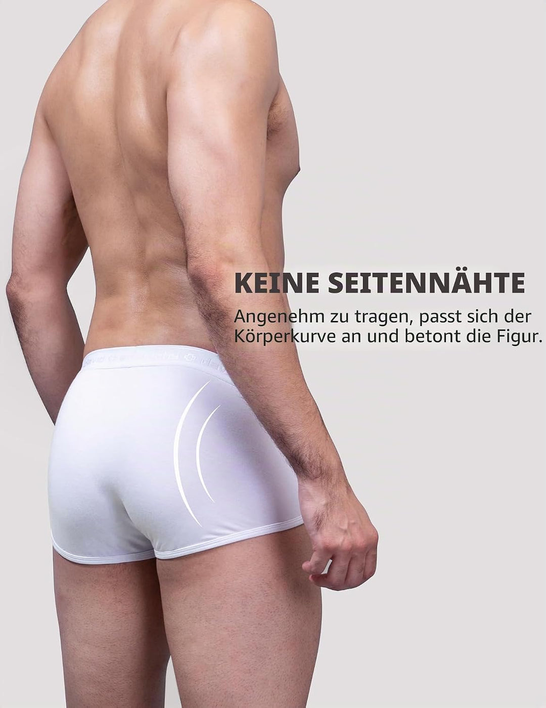 DAVID ARCHY Herren Boxershorts Mehrfachpack, Mirco Modal Stretcken Klassischer Retroshorts, Unterhos