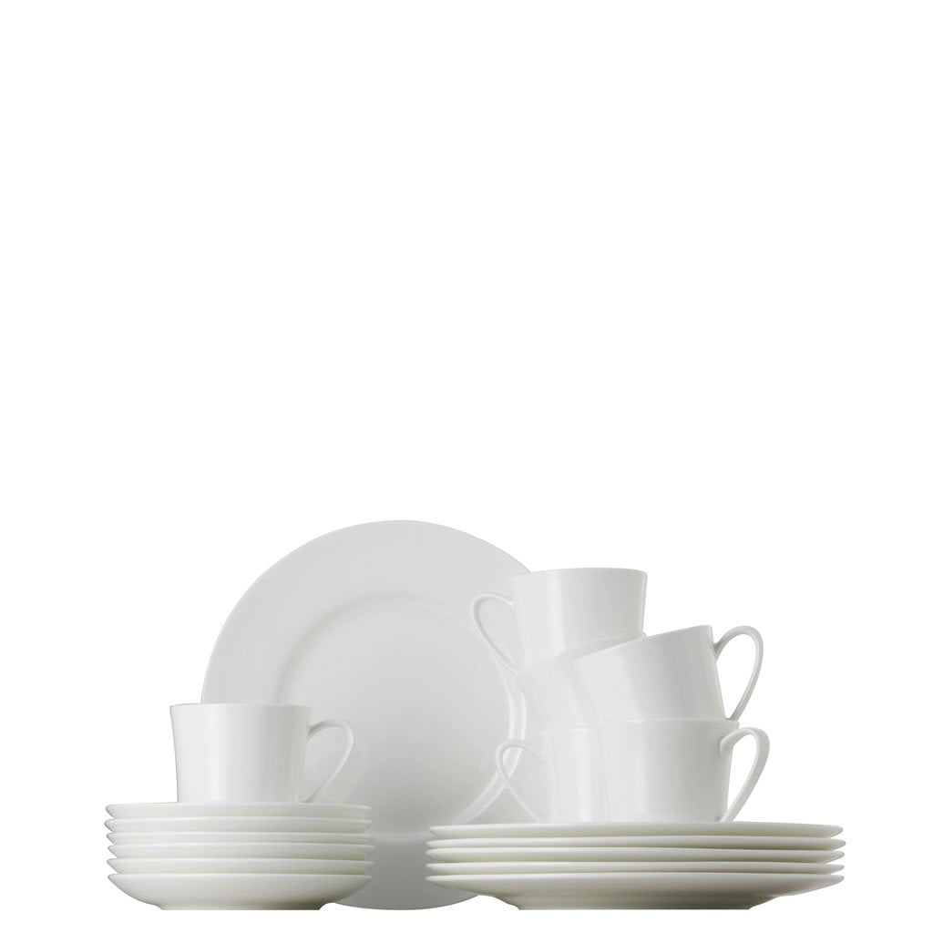 Rosenthal Jade Weiss Kaffeeset 18-tlg.